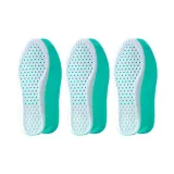 3 пачки [Совместимо с вкладышем | Спортивная амортизация] Белый и зеленый