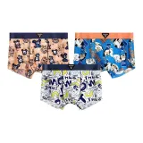 Граффити Синий Медвежонок + Ленивый Бэймакс + Желтый Jump Буква