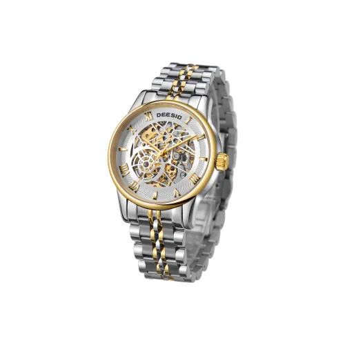 DEESIO Автоматические механические мужские часы 40 мм с открытым механизмом