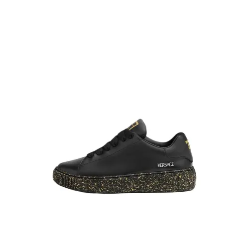 VERSACE Greca Kids VanVleet Low Скейтборд Кроссовки Черный Детский