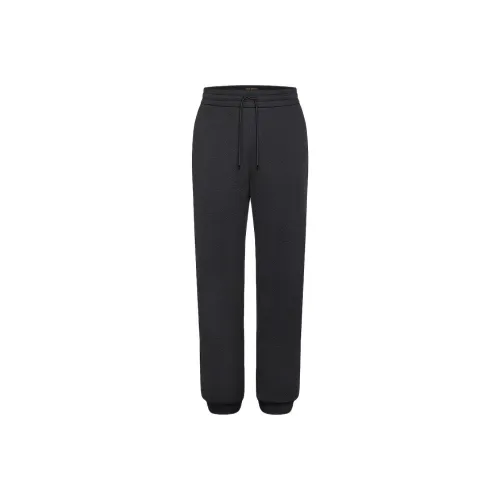 LOUIS VUITTON Вязаные тренировочные брюки мужские черные