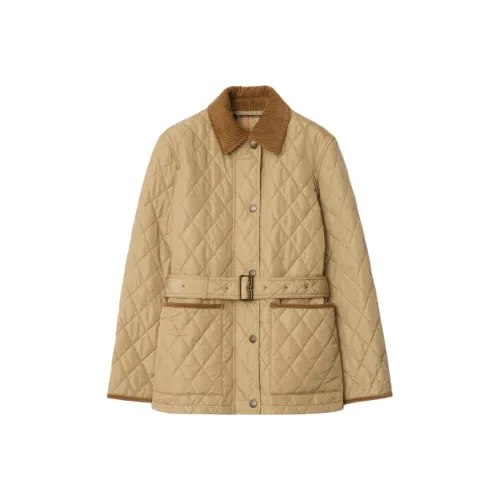 Burberry FW25 Хлопковый пуховик Женские