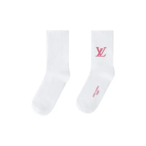 LOUIS VUITTON Носки Crew Мужские 1 упаковка Белый