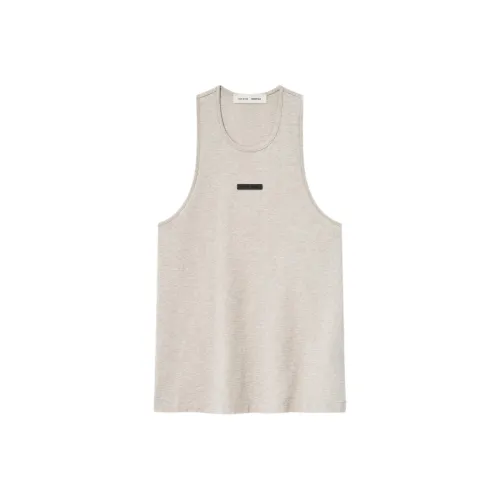 Fear of God ESSENTIALS Серый Каменный цвет Мужские Майки