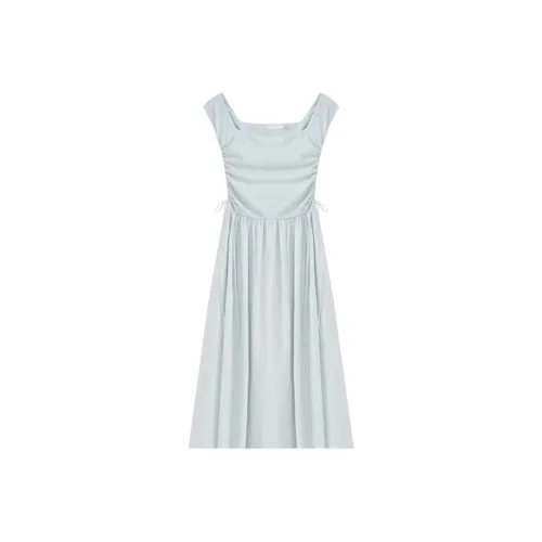 YINLEI Короткое платье с короткими рукавами женское