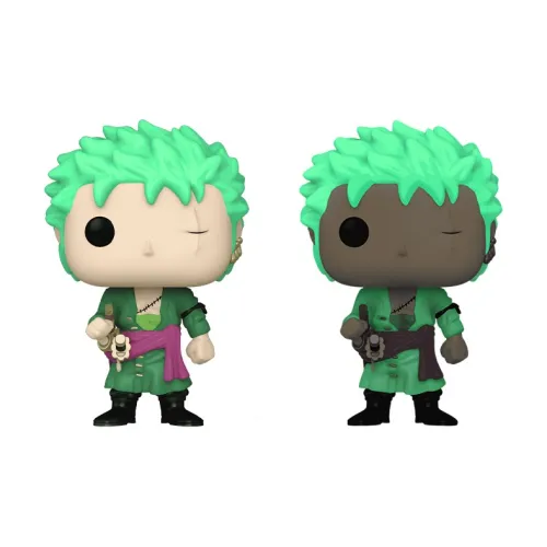 Funko One Piece FIVE Speed Zoro One Piece Модная игрушка Фигурки в стиле Chibi