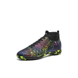 Чёрный Неон Зелёный Шипы