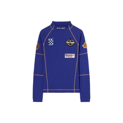 Moncler x PALM ANGELS Рубашка Мужская Синяя