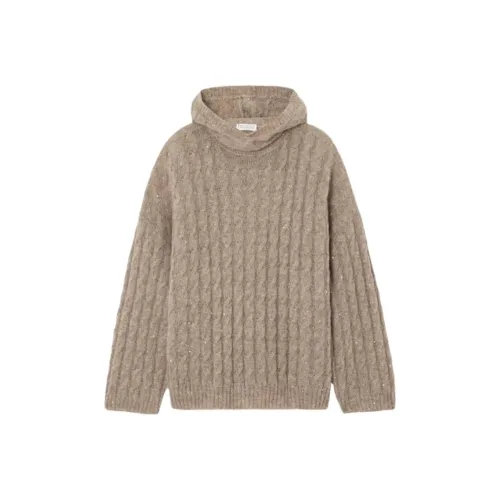 BRUNELLO CUCINELLI Бежевые Женские Свитеры