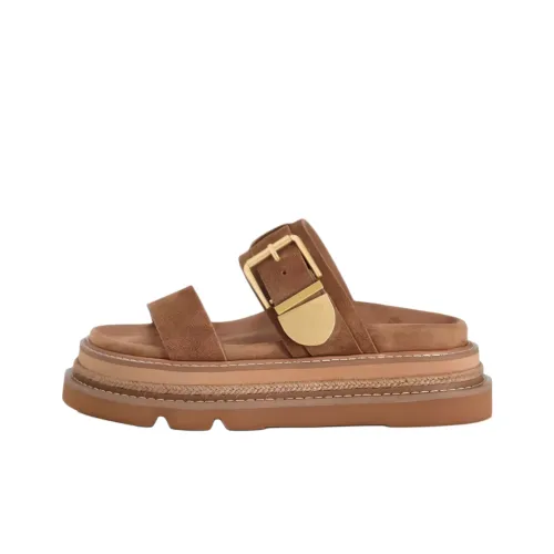 ALIAS MAE Резиновый против запаха одиночный ремешок сандалии женские