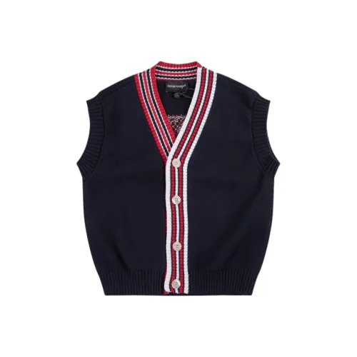 EMPORIO ARMANI Темно-синий Kids Жилеты