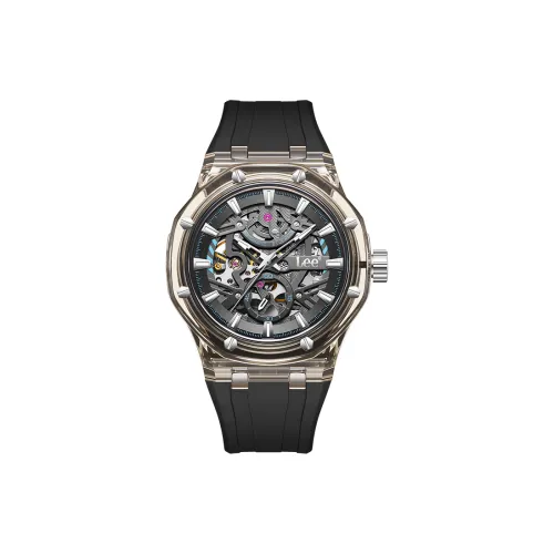 Lee Механическое Movement Унисекс Часы 50mm*43mm*15,5mm Черные