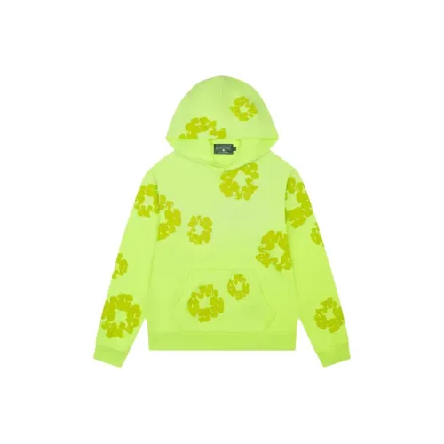 DENIM TEARS Свитшот Мужской Желтый Зеленый