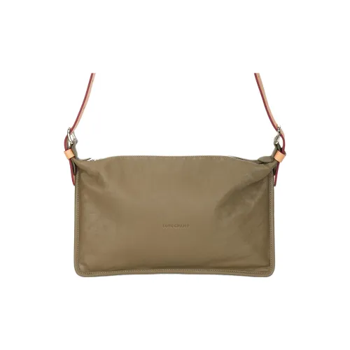 LONGCHAMP Овчина Сумка на плечо Средняя Женская Artichoke Зеленый