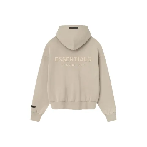 Fear of God ESSENTIALS Древесный коричневый/Древесина Мужские Свитшоты