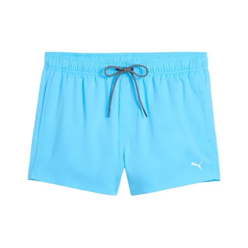 PUMA Sky Blue Men's Beach Shorts PUMA Небесно-голубые мужские пляжные шорты