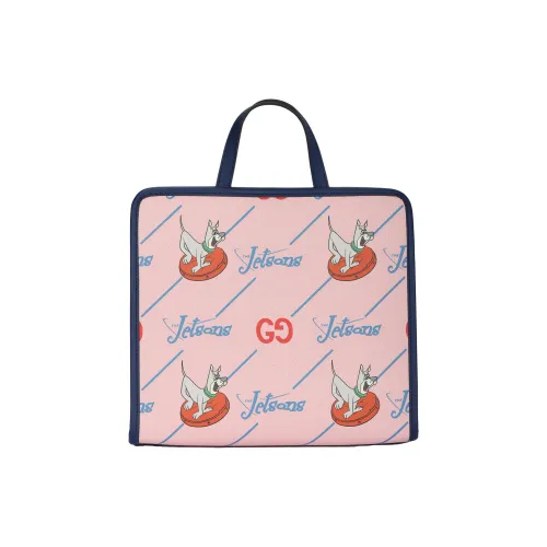 GUCCI Canvas Тоут Сумка Сумка для покупок Сумка Обычная Детский Розовый