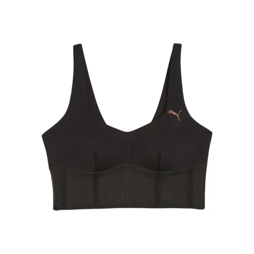 PUMA Черное Женское Спортивное Белье