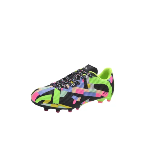 D W Анти-KICK Амортизация и Устойчивость к Износу Низкий Топ Детские Футбольные Бутсы Детские