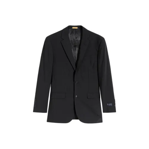 BROOKS BROTHERS Черный Мужской Деловой Костюм
