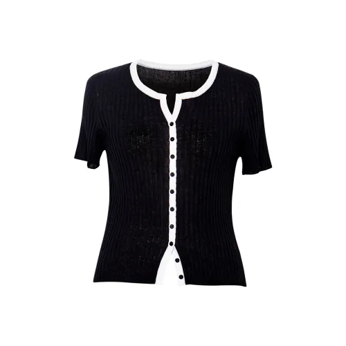 ROEYSHOUSE Черный Женский Трикотаж