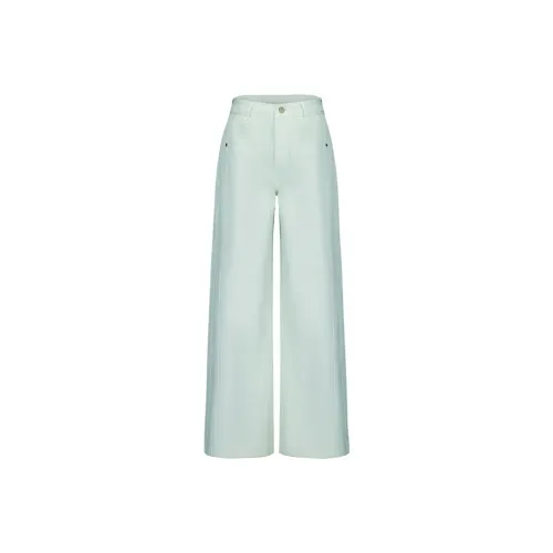 Dme Светло-зеленый горошек, дружественный к коже, удобный и повседневный, женские джинсы