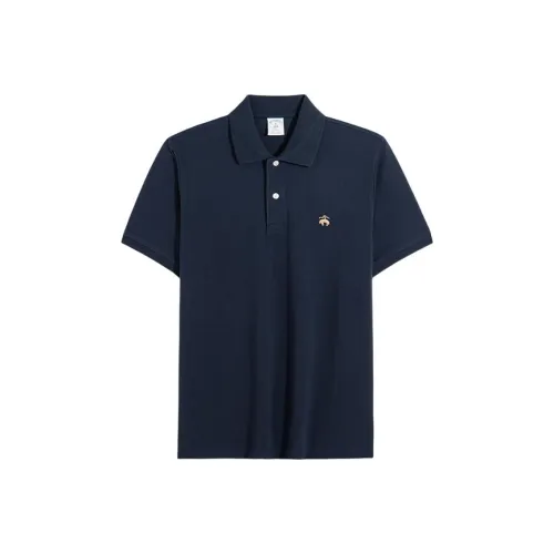 BROOKS BROTHERS Темно-синяя мужская поло рубашка