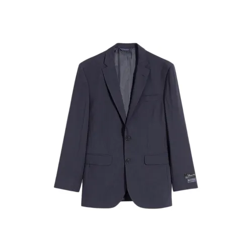 BROOKS BROTHERS Темно-синий Синий Мужской Деловой костюм