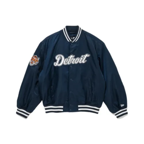 New Era x MLB Хлопковый пуховик Унисекс Синий