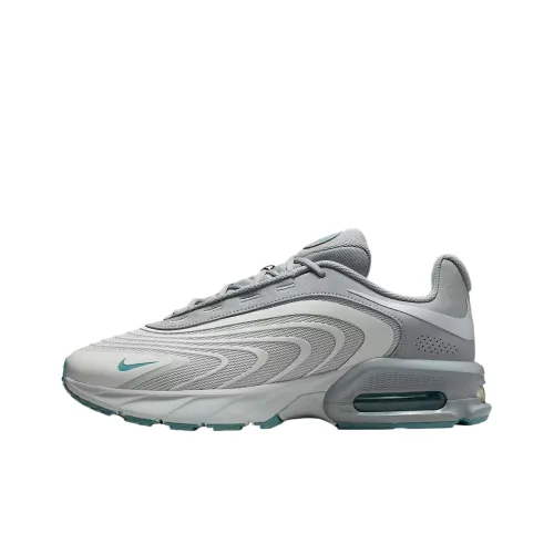 Nike Air Max Пламя Кэжуал Низкий Топ Серый Мужской