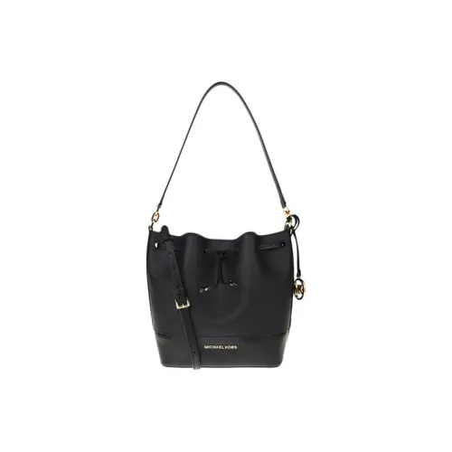 MICHAEL KORS Trista Коровья кожа Сумка Сумка через плечо Сумка через плечо Средний Женская Черная