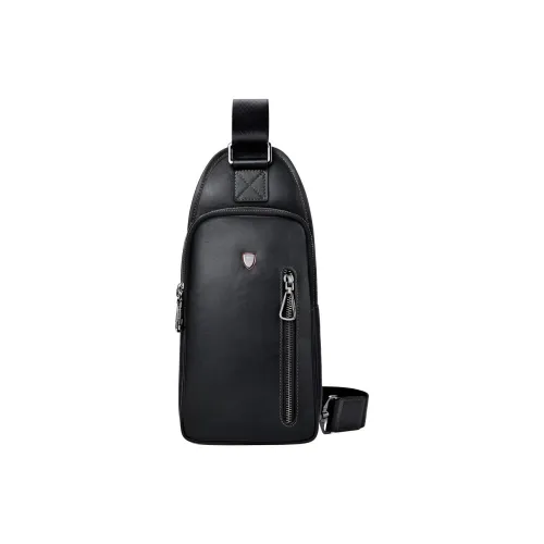 SEPTWOLVES Коровья кожа с искусственной кожей сумка через плечо мужская черная