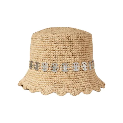 Paco Rabanne Raffia Панамы Унисекс Бежевый