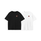 Black (N Круглое лицо Медвежонок Cub Логотип на груди) + White (N Круглое лицо Медвежонок Cub Логотип на груди)