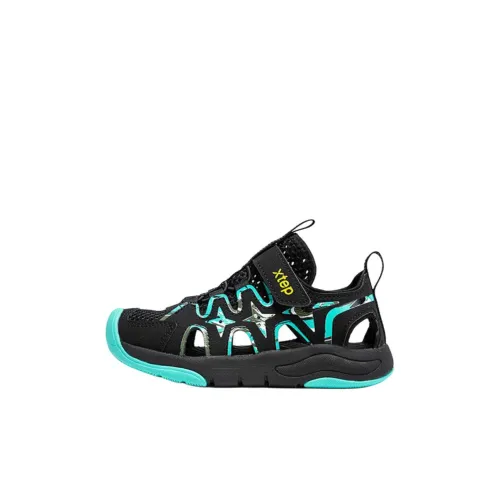 XTEP Детские сандалии Low Top Черные Для дошкольников