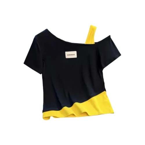 IUNOP Pure And Сексуальный Укороченный Off The Плечо Топ Изящный и Уникальный Женский