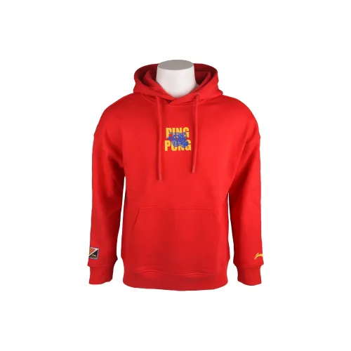 LINING Красный Унисекс Одежда для настольного тенниса