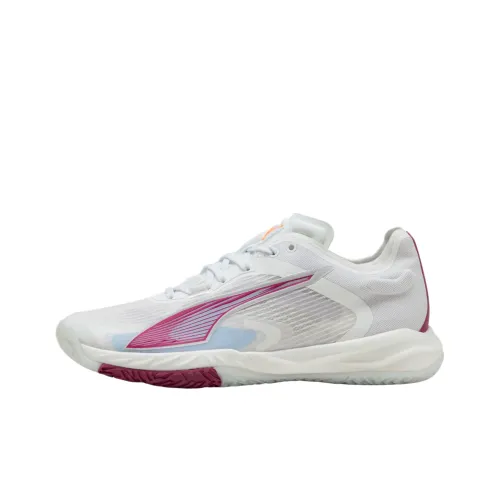 PUMA Accelerate 4 Устойчивые к истиранию Низкие Кроссовки для тренировок Женские Белые