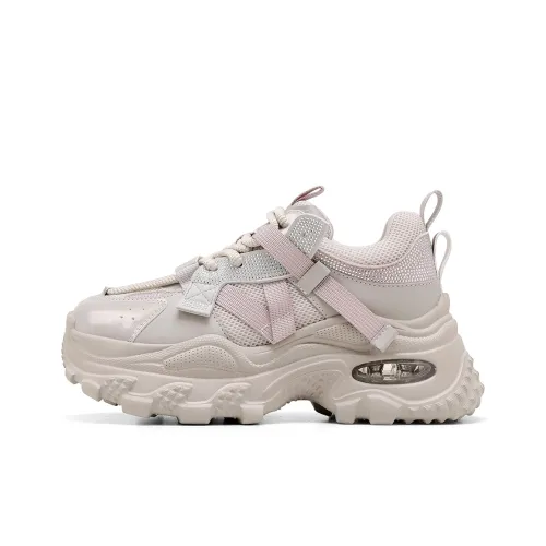 C°BANNER Устойчивые к истиранию Низкие Топ Кроссовки с Толстой Подошвой Женские