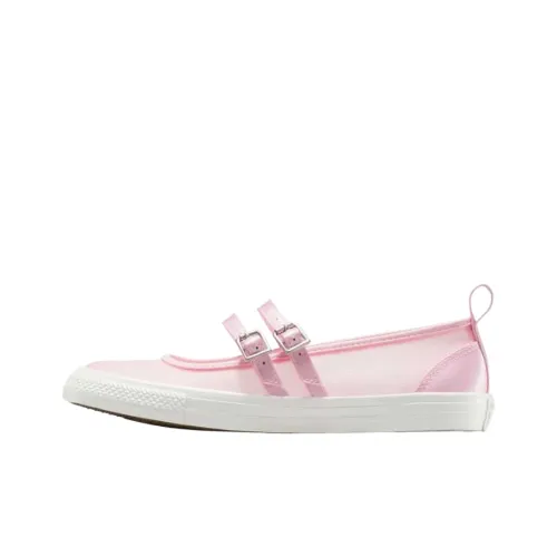 Converse Chuck Taylor All Star Плоская подошва Туфли Мэри Джейн Женские Розовый