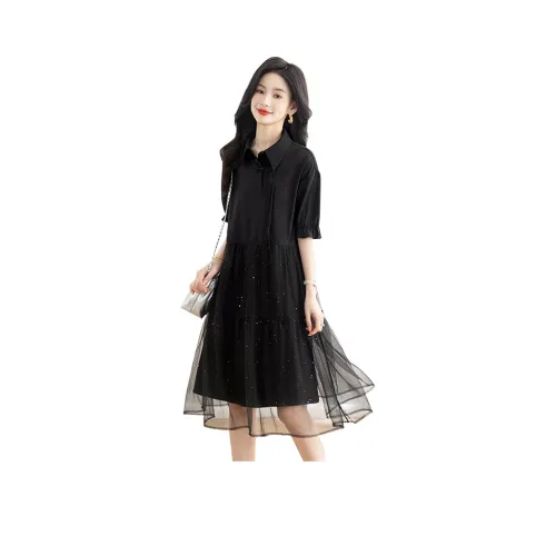 Cypress House Короткий рукав Платье Женское