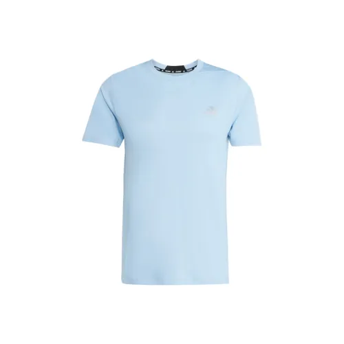 Adidas Blue Men's T-Shirts Adidas Синий Мужской Т-Ширт