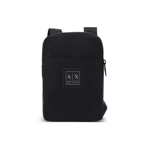 ARMANI EXCHANGEAE Полиэстер Волокно Спандекс Сумка через плечо Мужская Темно-морская синяя