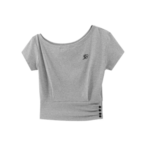 TSKIU Серые Женские Т-рубашки