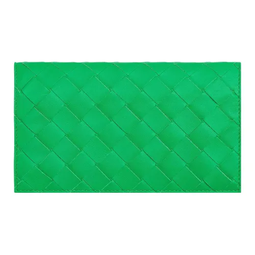 Bottega Veneta Коровья кожа Чехол для хранения очков Мужской Попугай зеленый