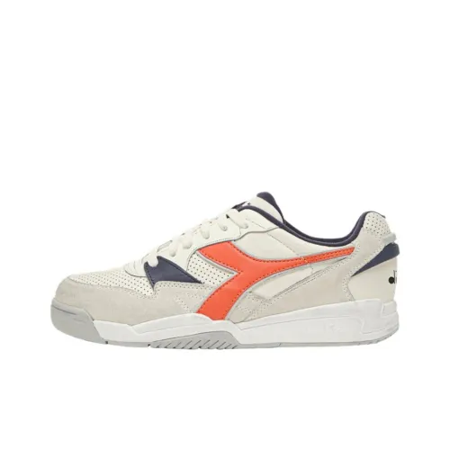 DIADORA Rebound Ace Износостойкие Низкие Беговые Кроссовки Мужские Бежевые Белые Оранжевые