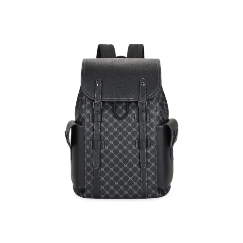 Kewuku ПВХ Рюкзак Унисекс Черный