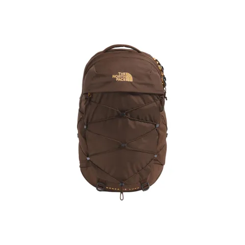 THE NORTH FACE BOREALIS Переработанный нейлон Рюкзак Женские Дымчатый Коричневый Металл Золотой