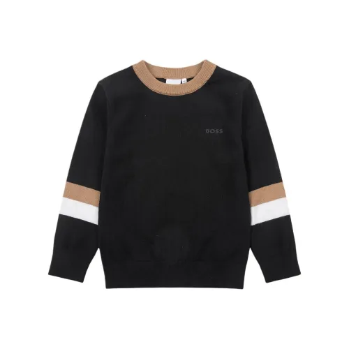 Hugo Boss Черный Kids Свитеры