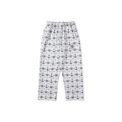 WHELVE Белые Унисекс Повседневные Брюки